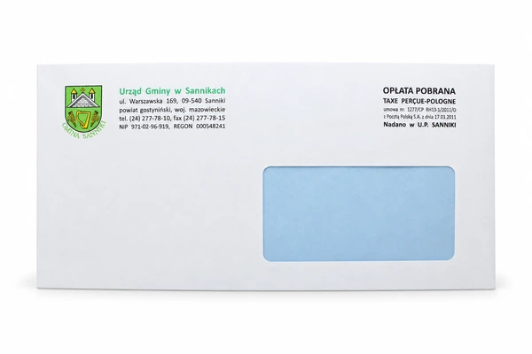 Obálky Městského a komunálního úřadu Sanniki Company - DL
