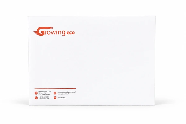Growing Eco sp. z o. Ó. Firemní obálky - C6