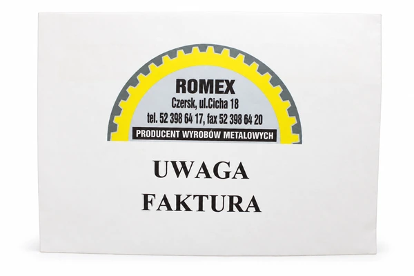 P.P.U.H. Romex Kazimierz Rompkowski Firemní obálky - C6